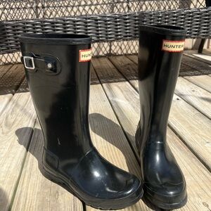 Hunter Black Rain Boots